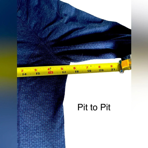 Marmot Outdoor, Long Sleeve, Lightweight, UPF, Athletic Shirt, Navy - Picture 4 of 6